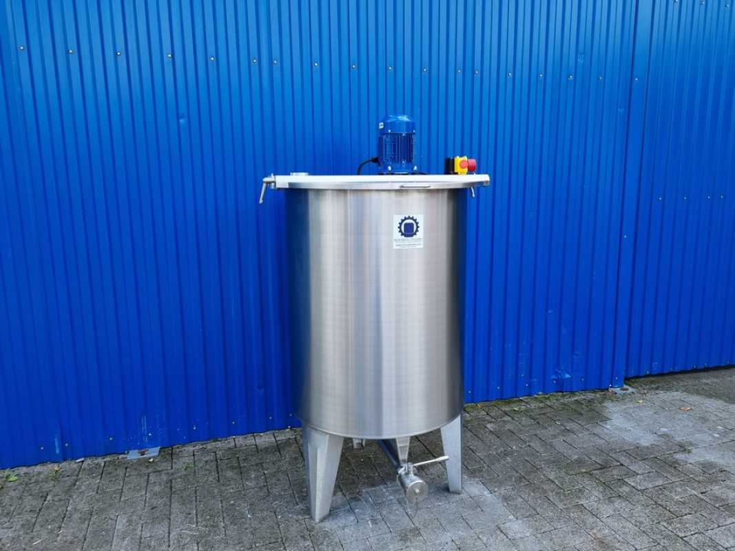 510L stainless steel agitator vessel with dissolver
